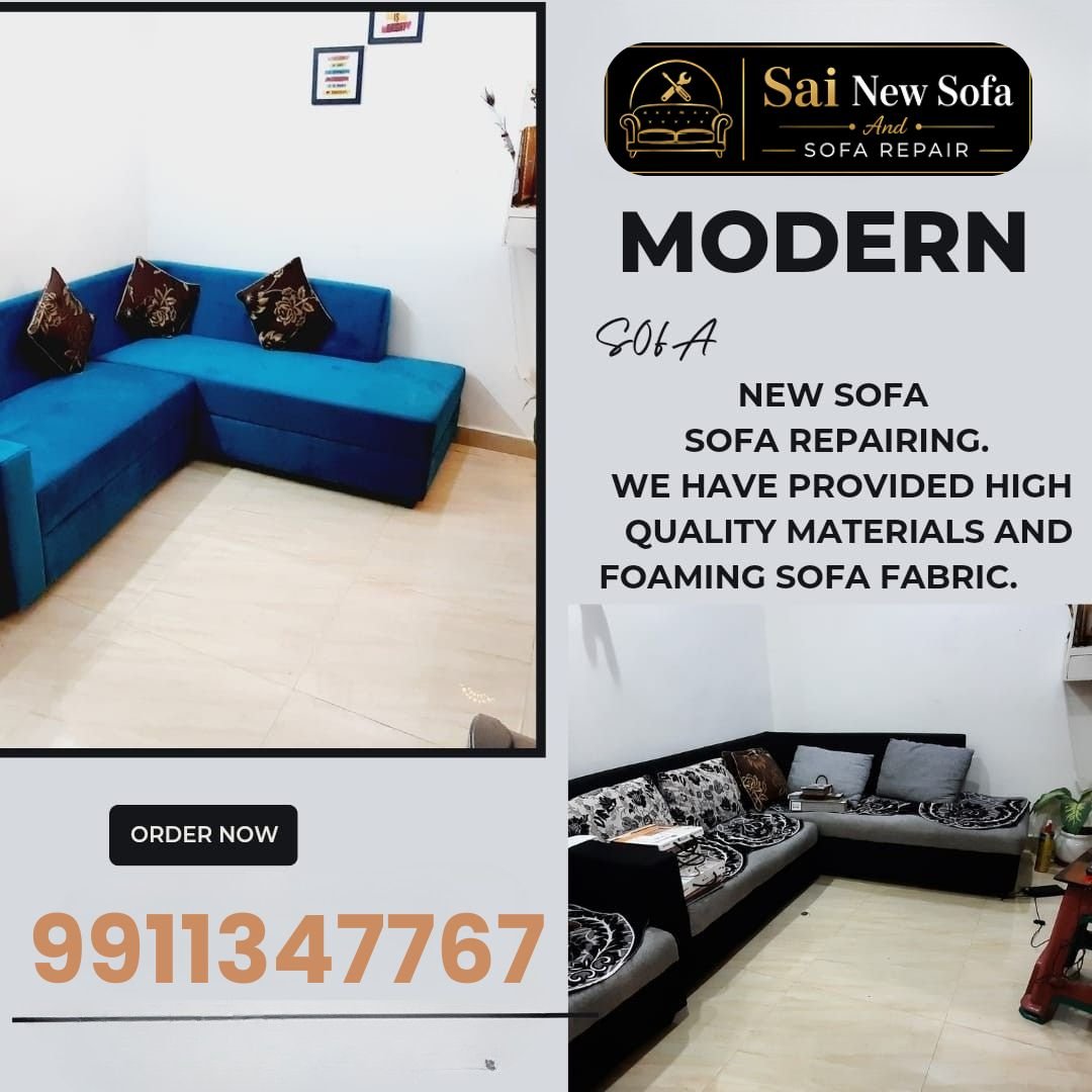 This image is describing sofa repair center in sector 78 Gurgaon